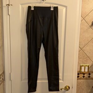 NWOT Black Faux Leather Women's Leggings